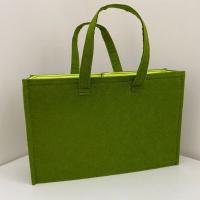 Bolsa de almacenamiento de fieltro de poliéster con botón a presión, divisor, bolsos de libros plegables portátiles, maletín de viaje reutilizable de gran capacidad - details 12