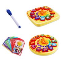 Kids Learning & Educational Toys Multifunctional Digital Clock Puzzle Toy, Montessori Time Cognition Enlightenment Teaching Aids - details 0