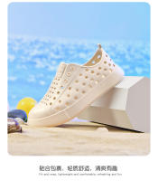 Nuevo Baotou zapatos de agujero para niños sandalias casuales de playa hueca transpirable de suela gruesa antideslizante de secado rápido uso exterior zapatos de moda - details 5