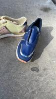 Zapatillas de deporte con plataforma para Mujer, zapatos deportivos informales de cuero con retales, vulcanizados para correr al aire libre, 2023 - details 18