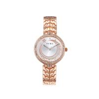Reloj de Mujer Minimalista Nórdico Pulsera de Aleación y Diamantes Brillo Nocturno, Resistente al Agua Regalo Elegante para Cumpleaños y Bodas - details 3
