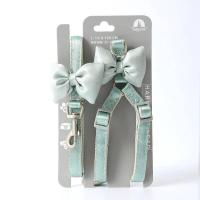 Arnés perro, correa, vestido noche, conjunto de con lazo, bonito arnés ustable perro mascota pequeña y mediana, Collar gato, - details 19