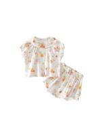 Traje de niñas bebé verano traje de gasa fina princesa bud pantalones traje ropa de bebé niña tesoro verano - details 0