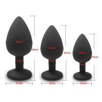 Tapón Anal de silicona Unisex, tapón sexual de 3 tamaños diferentes, productos para adultos, entrenador Anal para parejas, Juguetes sexuales - details 11