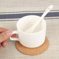 Posavasos de corcho Natural para mesa, accesorios de cocina, alfombrilla redonda para taza de café y té, decoración de escritorio, 50/100 piezas - details 4