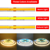 Tira de LED COB de 5M, 10M, 15M, 20M, 220V, 240LEDs/m, cinta LED adhesiva, tira de luz LED Flexible no impermeable, blanco cálido/blanco Natural/blanco - details 2