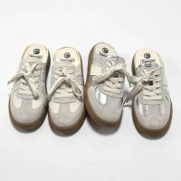 Zapatos de mulas para mujer, mocasines sin cordones con punta redonda, zapatillas para caminar, zuecos perezosos, plataforma de verano, zapatillas Creeper Baotou - details 3