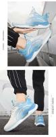 Zapatos deportivos informales, modernos, transpirables y a la moda para correr para hombre, estilo para caminar al aire libre, suela alta - details 7