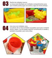 Juego de playa grande para niños y niñas, juego de arena para excavación en interiores, equipo de juguetes acuáticos de verano - details 5