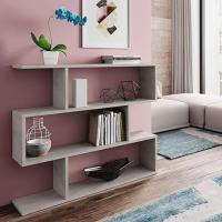 Estantería Baja Salon Comedor , Libreria Oficina, Separador Ambientes, Color Roble Canadian, Medidas: 110 cm (Ancho) x 97 cm (Alto) x 25 cm (Fondo) - details 6