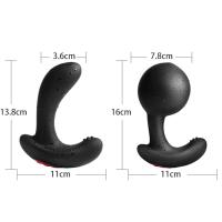 Iatable-juguetes masajeadores de próstata, vibrador potente para hombres y mujeres, tapón Anal, Control remoto inalámbrico, juguete sexual para adultos 18 - details 17