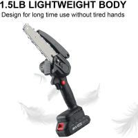 Herramienta de Adaptador de Motosierra Eléctrica Modificada de 6 Pulgadas Kit de Conversión Portátil para Carpintería y Poda - details 5