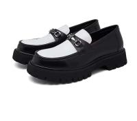 Zapatos de cuero de alta calidad para hombres, fáciles de usar para jóvenes, zapatos de vestir de gran tamaño y nuevo diseño de zapatos Oxford - details 11