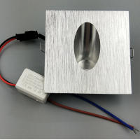 Lámpara de Pared LED Incorporada en Escalera Luz Nocturna para Interiores 3W AC85-265V - details 1
