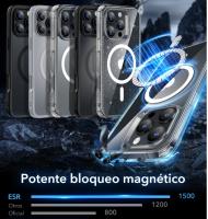 Funda Magnética para iPhone 16, Compatible con MagSafe, Protección de Grado Militar a Prueba de Golpes,Transparente,para iphone 16 pro ma - details 0