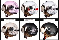 Beon-casco de motocicleta con personalidad para hombre y mujer, cascos de seguridad retro con batería de coche para las cuatro estaciones - details 5