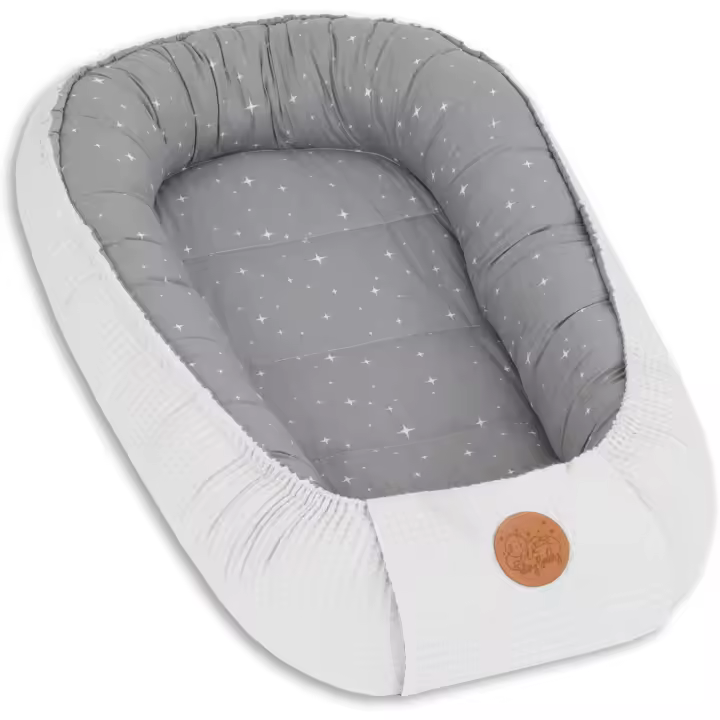 Nido recién nacido 90x50 cm - cuna absorbente/cuna de bebé peluche cálido nido/cama ideal - 1