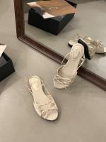 Zapatillas súper geniales, nuevo estilo de hadas de cabeza redonda abierta, sandalias planas de moda - details 2