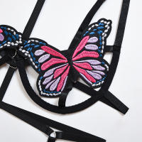 Eroctic-conjunto Sexy de dos piezas para mujer, sujetador transparente fino, lencería asequible, paquete erótico de lujo - details 3