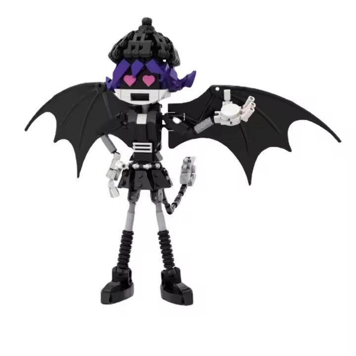 Conjunto de Bloques de Construcción de Acción Uzi Personaje de Anime Popular TV - 1