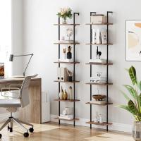 Estantería de Madera de 6 Niveles para Pared Estante Estrecho para Libros Estante de Exhibición - details 6