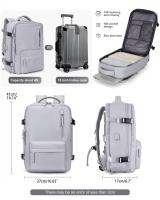 Mochila Impermeable con USB Para Hombre y Mujer, Bolsa De Deporte Para Ordenador De 17 Pulgadas, Antirrobo, Bolso Escolar Para Estudiante - details 41