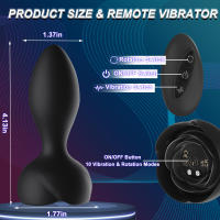 Vibrador Inalámbrico Masajeador de Cúrculo Anal con Control Remoto Estimulador de Prostata para Hombres Juguete Sexual Adulto Salud Sensual - details 4