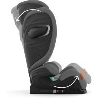 Silla de coche infantil dorada Adecuada para coches con y sin Adecuada para niños de 3 a 12 años - details 2