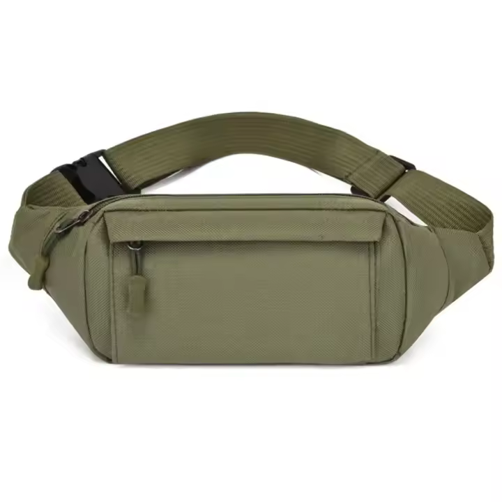 Bolsa de tela Oxford para ciclismo, bolso de cintura portátil, resistente al desgaste, impermeable, cinturón de hombro - 1