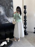 Nuevo temperamento de cabeza puntiaguda de satén, tacones altos, moda para mujer, lazo de perlas, bolsa de tacón fino, sandalias para la cabeza - details 14