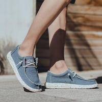 Zapatos de lona para hombre, calzado informal, transpirable, ligero, suave, cómodo, talla europea estándar, Verano - details 17