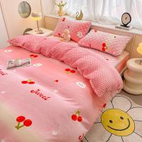 Funda de Duvet de Fruta de Fresa Cobertura Cálida y Gruesa para Invierno - details 16