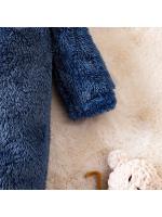 Hibobi Monopinto De Algodón Para Niños En Invierno Con Capucha Forma Oso Manga Larga Suéter Acolchado Para Bebés Menores De Un Año - details 9