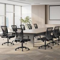 Silla de Oficina con Función de Inclinación, con Soporte Lumbar y Diseño Mariposa para Estudio, Carga Máxima 136kg, Negro - details 10