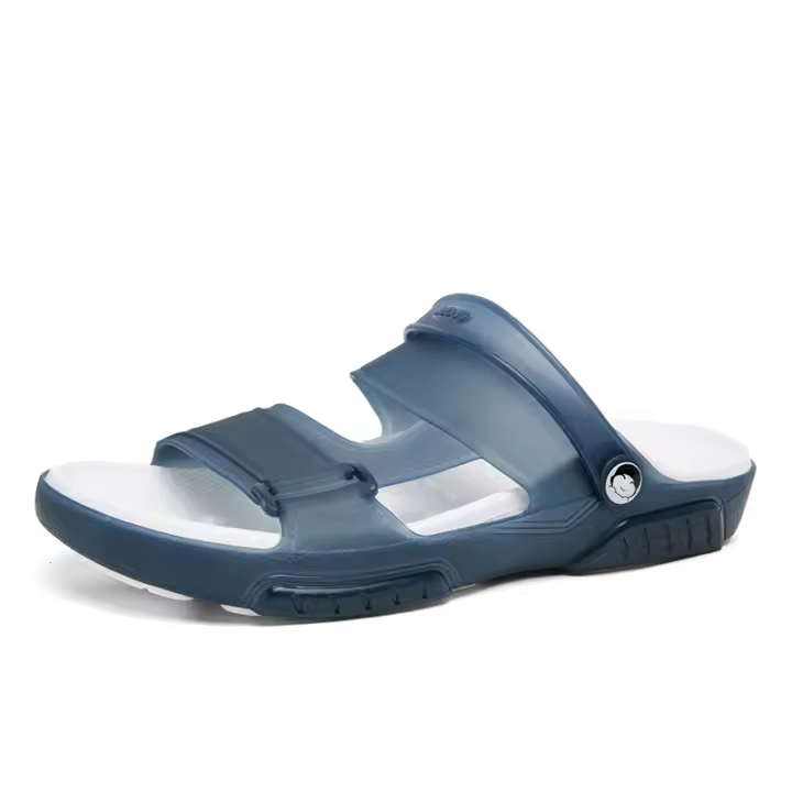 Zapatillas para hombre, novedad de verano 2025, chanclas de playa para hombre con suela suave para exteriores, combinables y versátiles. - 1