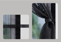 Mosquitera magnética para puerta, cortina de tamaño personalizado, pantalla de puerta, se apagan automáticamente, malla invisible - details 9