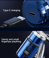 Mini Afeitadora eléctrica, Afeitadora eléctrica para hombres y mujeres, Mini Afeitadora recargable USB-C, Afeitadora portátil, Potente Afeitadora para hombres - details 15
