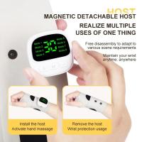 Masajeador de muñeca inalámbrico, masajeador de mano recargable por USB de 8 modos, instrumento de masaje de mano desmontable suave, relaja los músculos - details 8