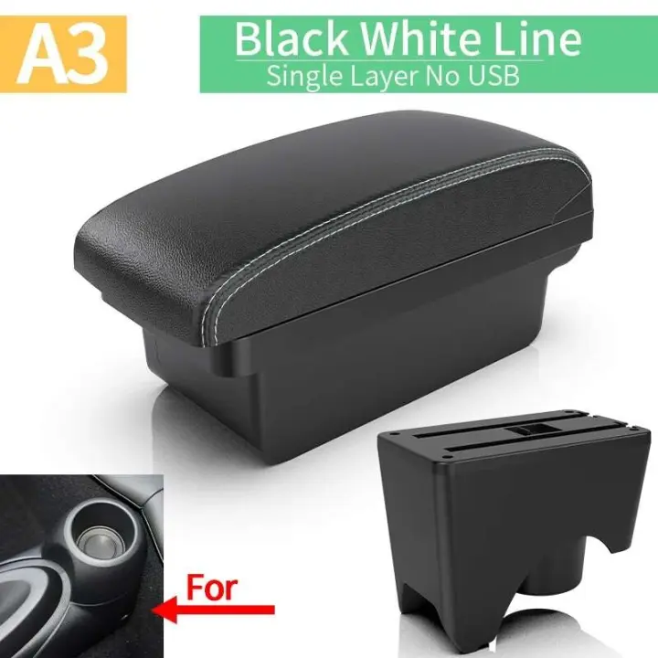 Apoyabrazos Mini Cooper Modificación de Almohadilla para Coche Countryman R50 R52 R53 R56 R57 R58 R60 F55 F56 F57 F60 CA - 1