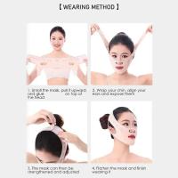 Banda facial para realzar las mejillas, máscara fina transpirable, reduce la amapola doble, vende moldeador de línea en V, antiarrugas - details 9