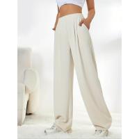 Pantalones de algodón de pierna ancha y cintura alta para mujer Estética coreana de tendencia Haruku - details 12