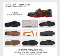 Nuevos negocios planos para personas perezosas, hombres casuales con hebilla de metal, zapatos de fiesta de otoño para hombres - details 2