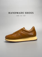 Bullet alta gama simple y versátil primera capa de cuero de vaca estilo retro cuero genuino zapatos de los hombres. - details 28