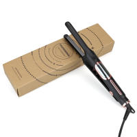 Mini plancha de pelo plana para lápiz, plancha alisadora de barba de calentamiento rápido, plancha plana pequeña para alisador de pelo corto - details 1