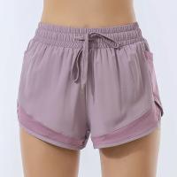 Ropa de Yoga para mujer, pantalones cortos deportivos para Fitness, culturismo, correr por la Piñana, ropa elástica, parte infer - details 2