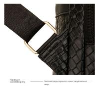 Mochilas de patrón tejidas de cuero suave para bolsos de moda para mujeres y mochilas de gran capacidad para mujeres - details 39