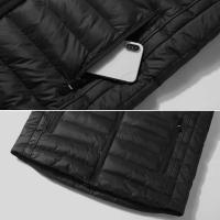 Chaleco Abrigo de Invierno para Hombres Cómodo y Calentito con Cuello Alto Padrido de Algodón - details 0