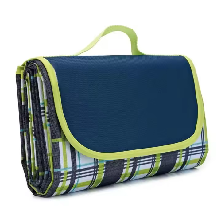 Esterilla de camping portátil impermeable a prueba de humedad gruesa bolso estera de picnic senderismo playa viajes actividades al aire libre paño de picnic impermeable espesado - 1