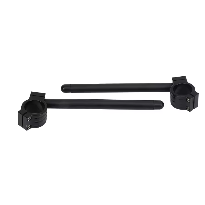 Elevadores de barra de manillar de 41mm/1,6 pulgadas, montaje de abrazadera, modificación ergonómica de aleación de aluminio para motocicleta, 2 uds. - 1