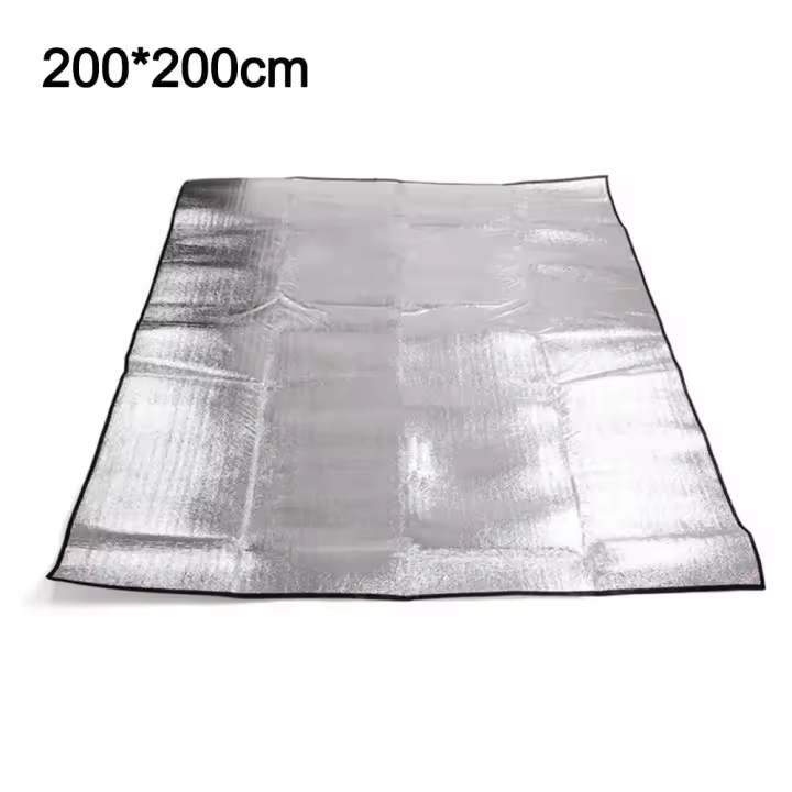 Esterilla Térmica para acampada, ultraligera almohadilla de espuma, impermeable, reflectante del Calor, para Picnic y playa, para Exterior - 1